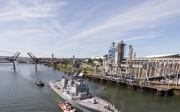 Ship Arrival Portland Fleet Week 2026