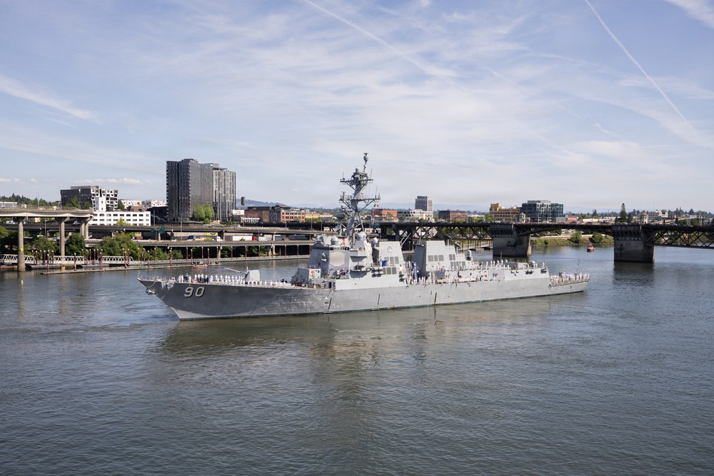 Ship Arrival Portland Fleet Week 2026