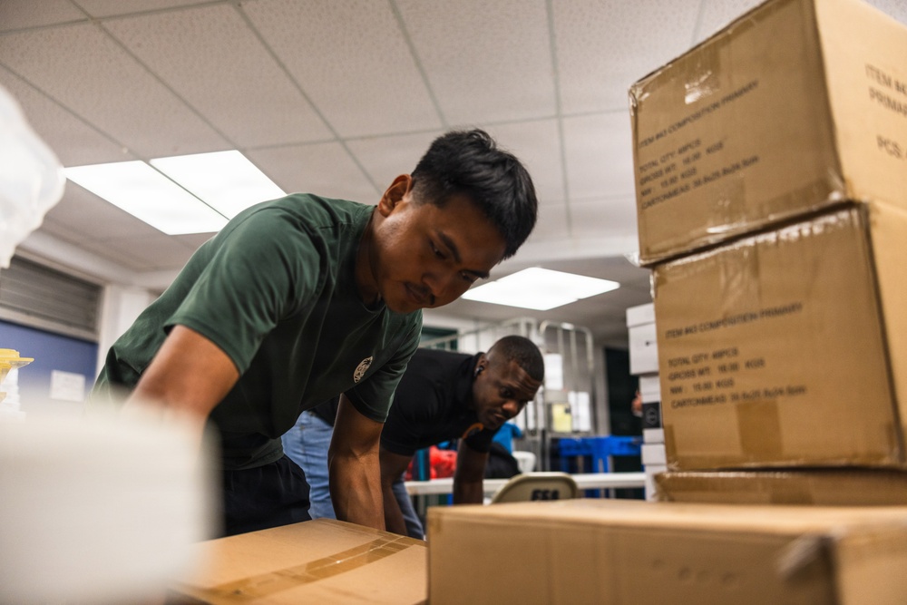 Marines clear the way for new CHamoru language classroom at Finegayan Elementary