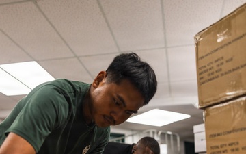 Marines clear the way for new CHamoru language classroom at Finegayan Elementary