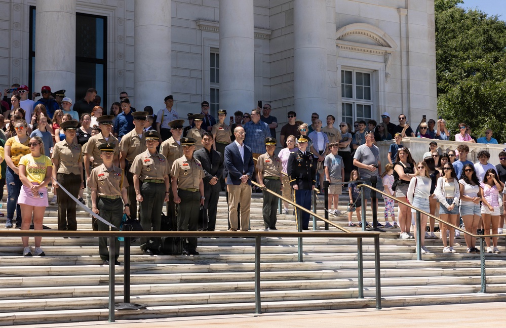 Tomb of the Unknown Soldier Wreath Laying Ceremony