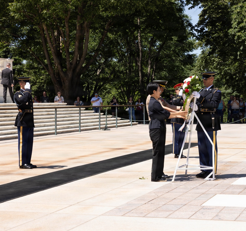 Tomb of the Unknown Soldier Wreath Laying Ceremony