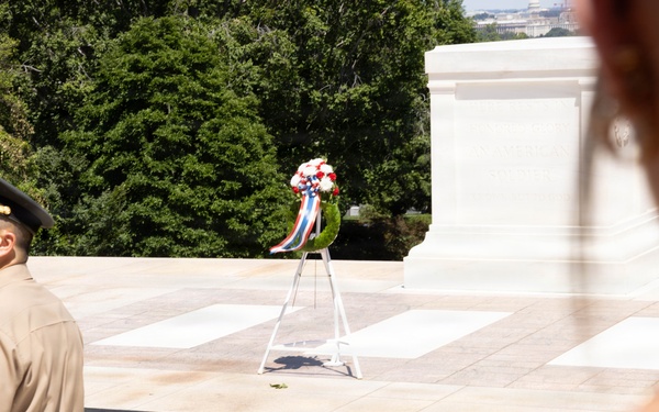 Tomb of the Unknown Soldier Wreath Laying Ceremony