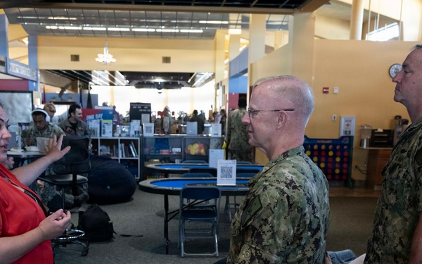 CNO and MCPON engage with Sailors on NAS Whidbey Island