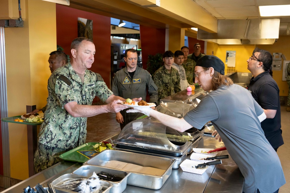 CNO and MCPON engage with Sailors on NAS Whidbey Island