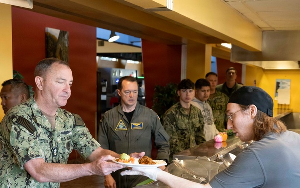 CNO and MCPON engage with Sailors on NAS Whidbey Island