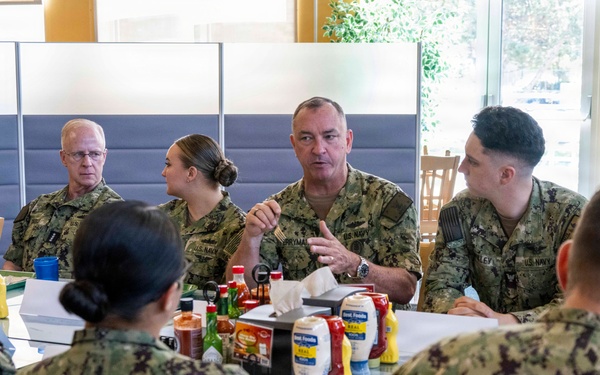 CNO and MCPON engage with Sailors on NAS Whidbey Island