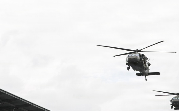 Indiana National Guard participates in the Indy 500