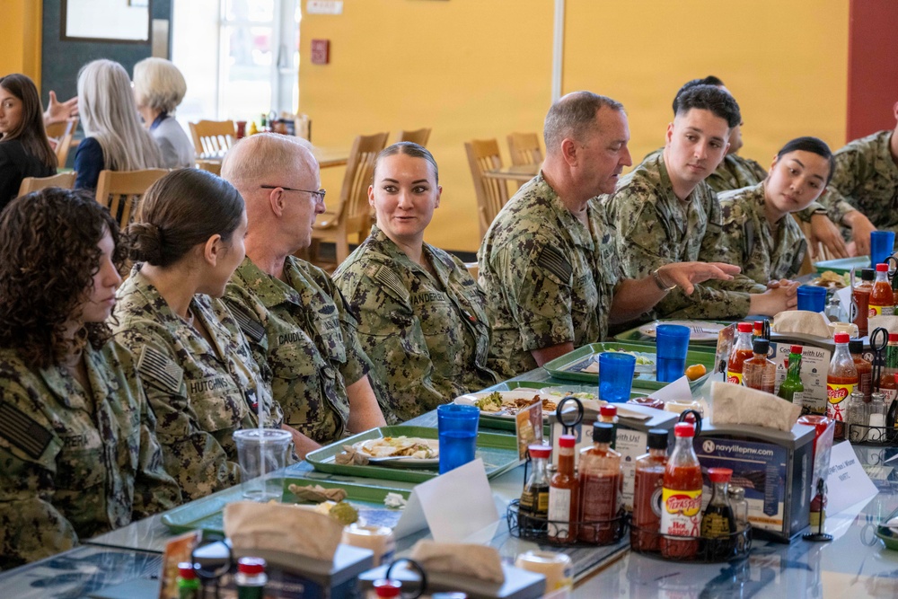 CNO and MCPON engage with Sailors on NAS Whidbey Island