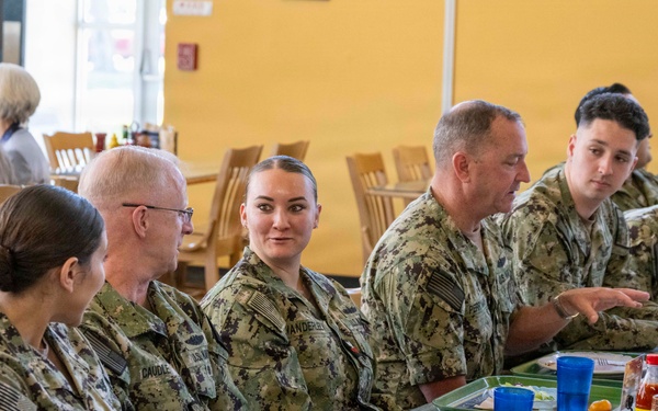 CNO and MCPON engage with Sailors on NAS Whidbey Island
