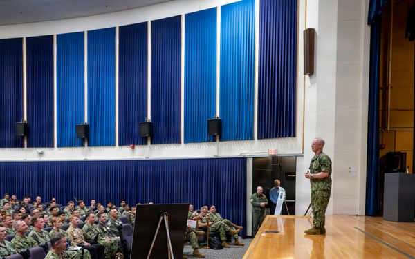 CNO and MCPON hold all-hands call on NAS Whidbey Island