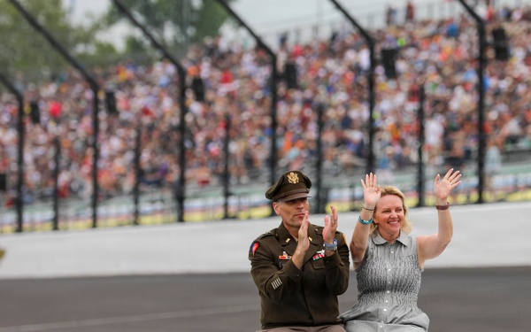 Indiana National Guard participates in the Indy 500