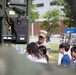 Soldiers from 6-37 Field Artillery Regiment hosts a static display for Humphreys Middle School