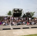 Soldiers from 6-37 Field Artillery Regiment hosts a static display for Humphreys Middle School