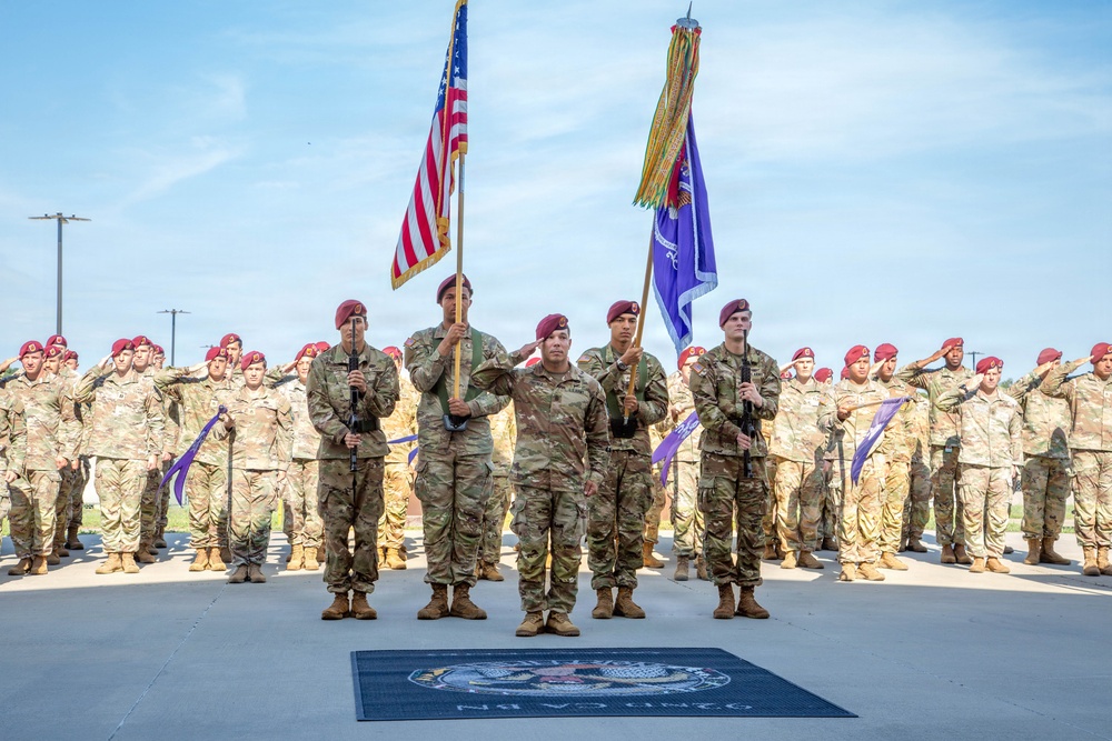 92nd Civil Affairs Battalion Change of Command Ceremony