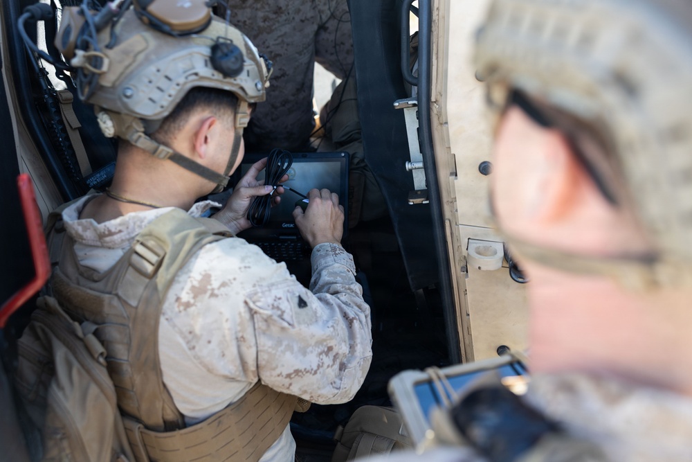 Logistics Combat Element Conducts Engineer Reconnaissance