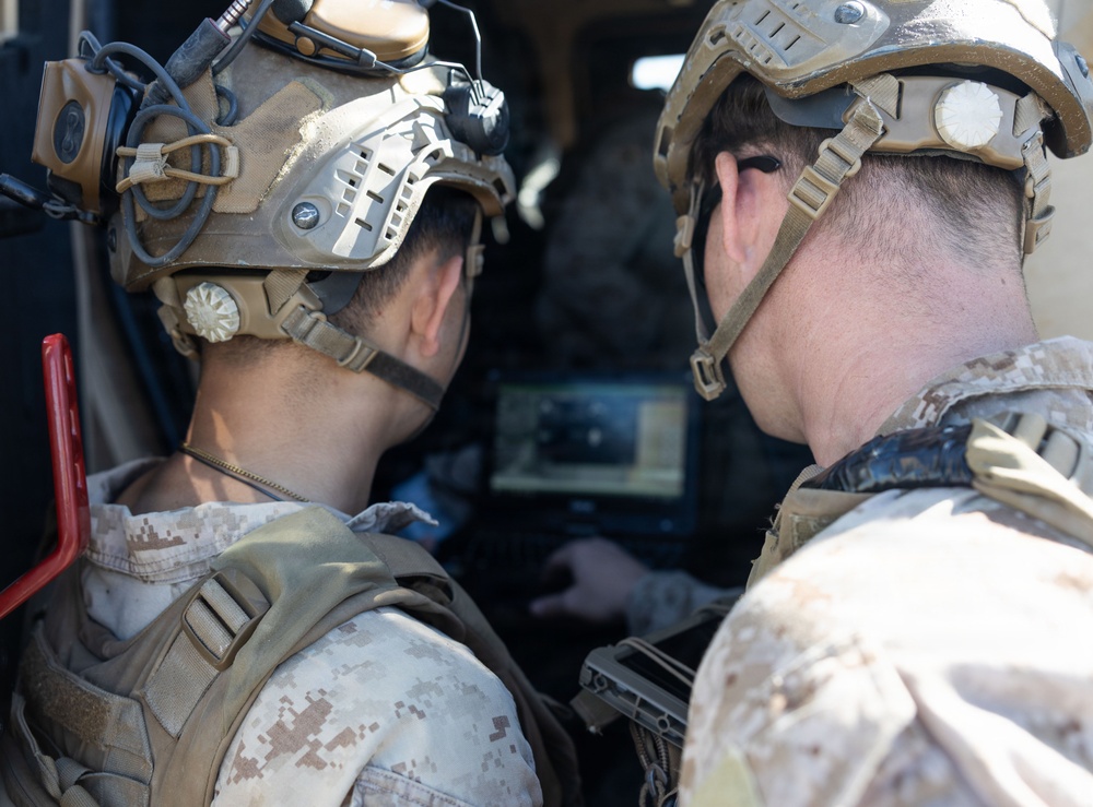 Logistics Combat Element Conducts Engineer Reconnaissance