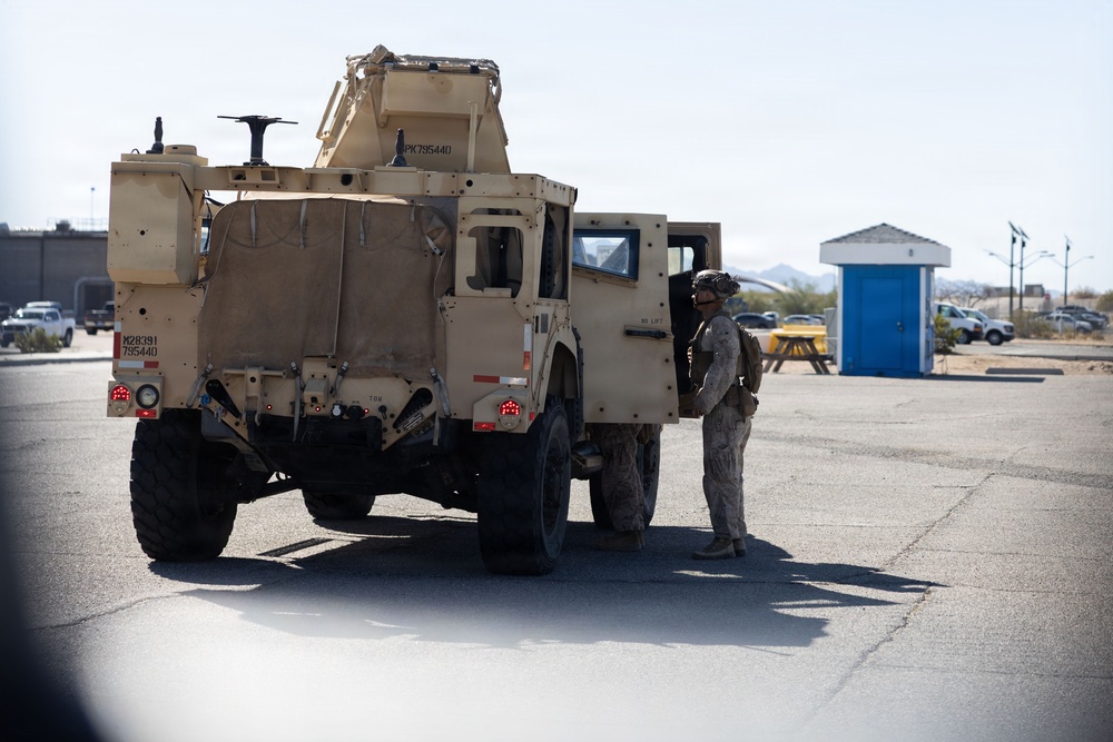 Logistics Combat Element Conducts Engineer Reconnaissance
