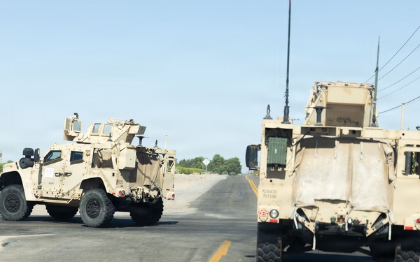 Logistics Combat Element Conducts Engineer Reconnaissance