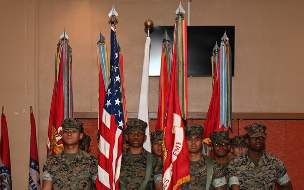 3rd Marine Logistics Group Holds Commanding General’s Change of Command Ceremony