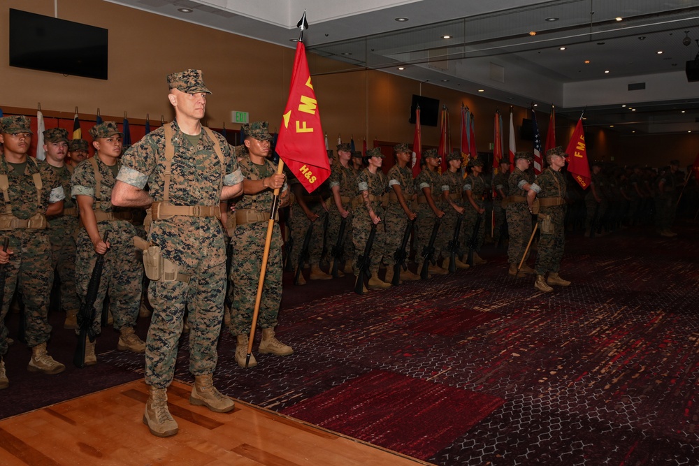 3rd Marine Logistics Group Holds Commanding General’s Change of Command Ceremony