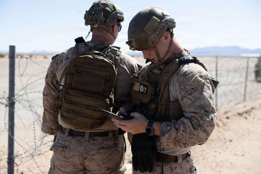 Logistics Combat Element Conducts Engineer Reconnaissance
