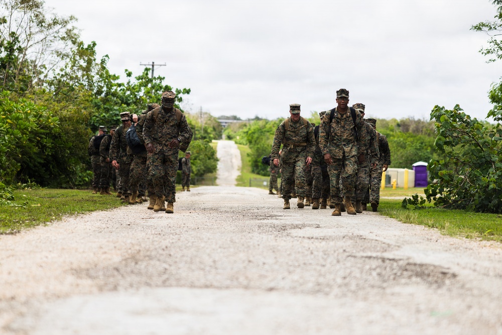Marines with Camp Blaz host a Warriors Night