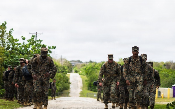 Marines with Camp Blaz host a Warriors Night