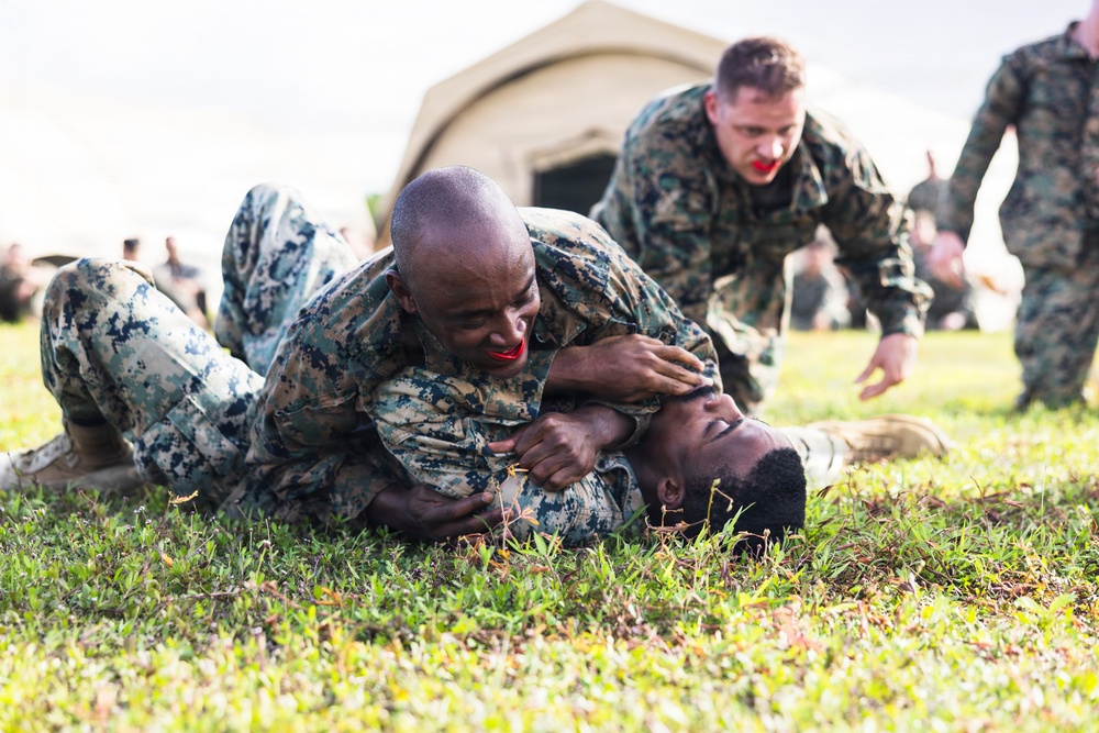 Marines with Camp Blaz host a Warriors Night