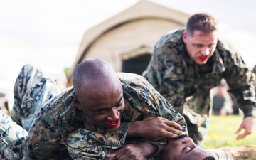 Marines with Camp Blaz host a Warriors Night