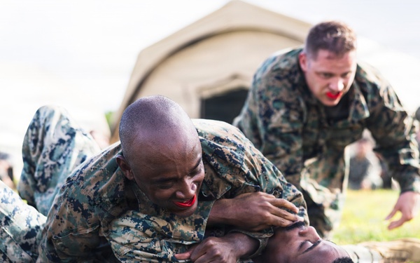 Marines with Camp Blaz host a Warriors Night