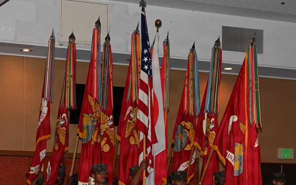 3rd Marine Logistics Group Holds Commanding General’s Change of Command Ceremony