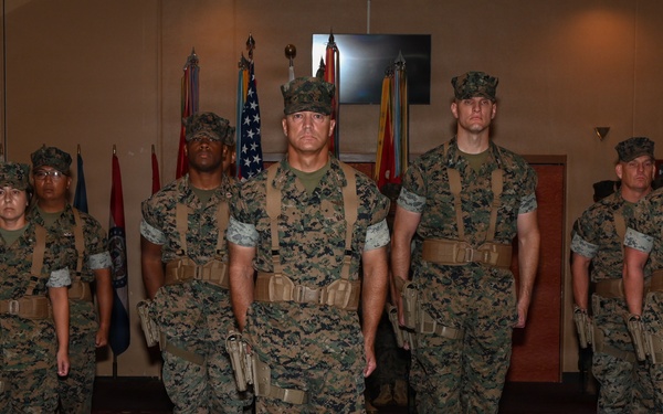 3rd Marine Logistics Group Holds Commanding General’s Change of Command Ceremony