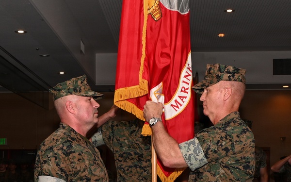 3rd Marine Logistics Group Holds Commanding General’s Change of Command Ceremony