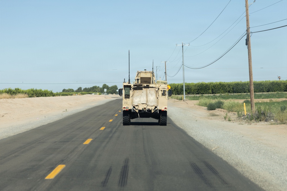 Logistics Combat Element Conducts Engineer Reconnaissance