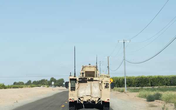 Logistics Combat Element Conducts Engineer Reconnaissance