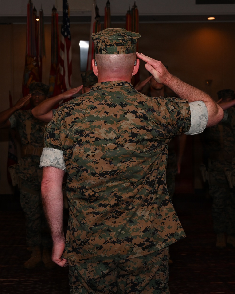 3rd Marine Logistics Group Holds Commanding General’s Change of Command Ceremony