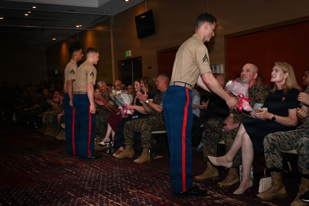 3rd Marine Logistics Group Holds Commanding General’s Change of Command Ceremony