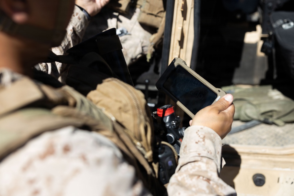 Logistics Combat Element Conducts Engineer Reconnaissance