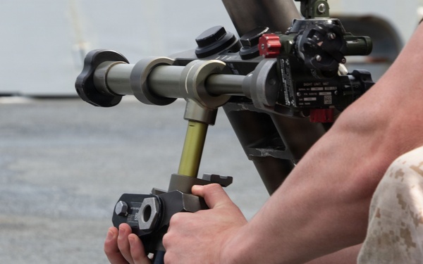 USS Portland Marines Conduct Routine Operations