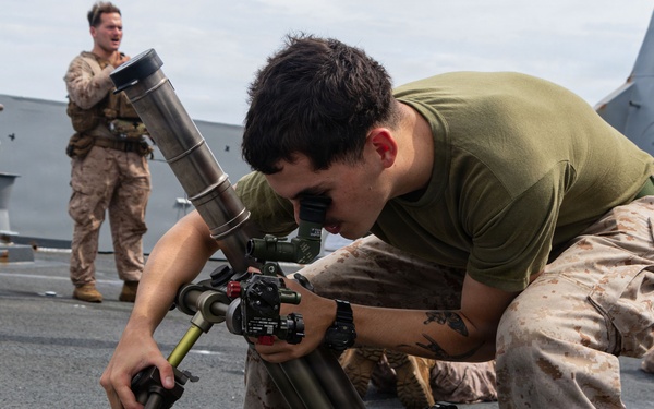 USS Portland Marines Conduct Routine Operations