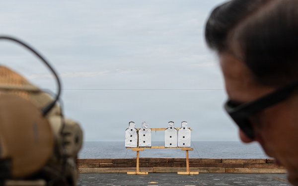 USS Portland Marines Conduct Routine Operations