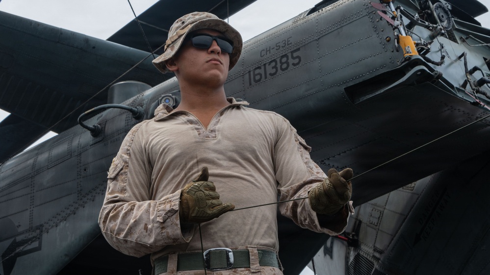 USS Portland Marines Conduct Routine Operations