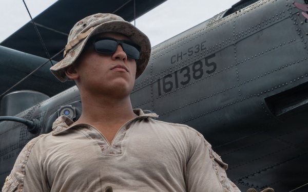 USS Portland Marines Conduct Routine Operations