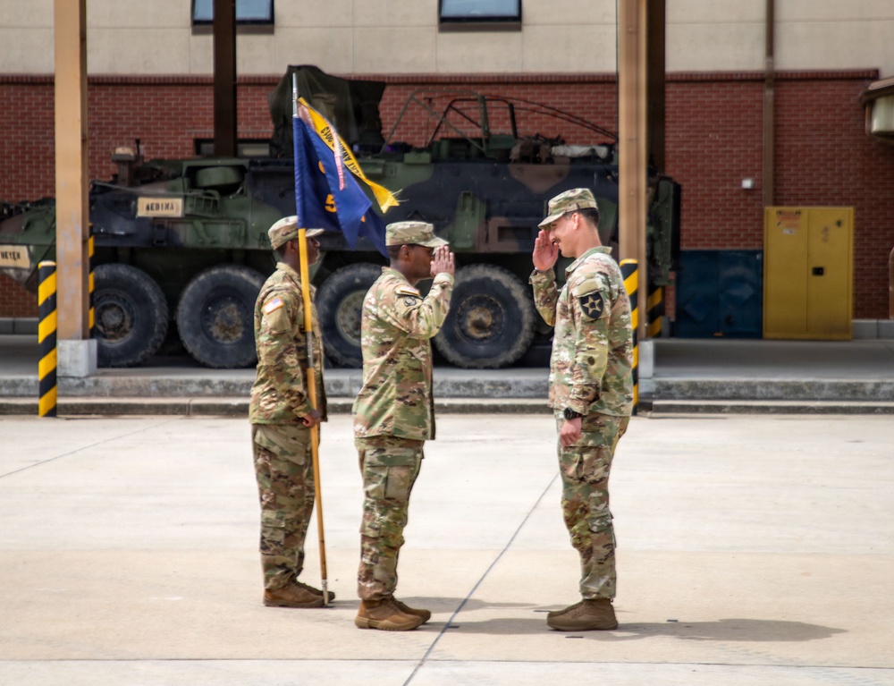Champion Brigade’s 501st CBRNE Co. (TE) Changes Command