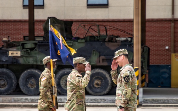 Champion Brigade’s 501st CBRNE Co. (TE) Changes Command