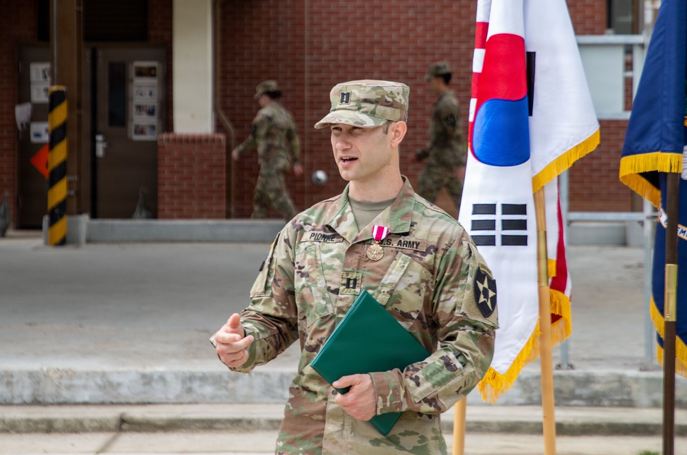 Champion Brigade’s 501st CBRNE Co. (TE) Changes Command
