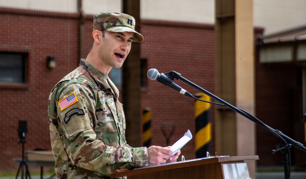 Champion Brigade’s 501st CBRNE Co. (TE) Changes Command