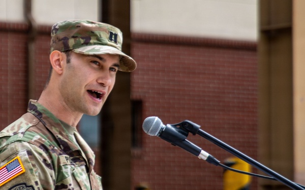 Champion Brigade’s 501st CBRNE Co. (TE) Changes Command