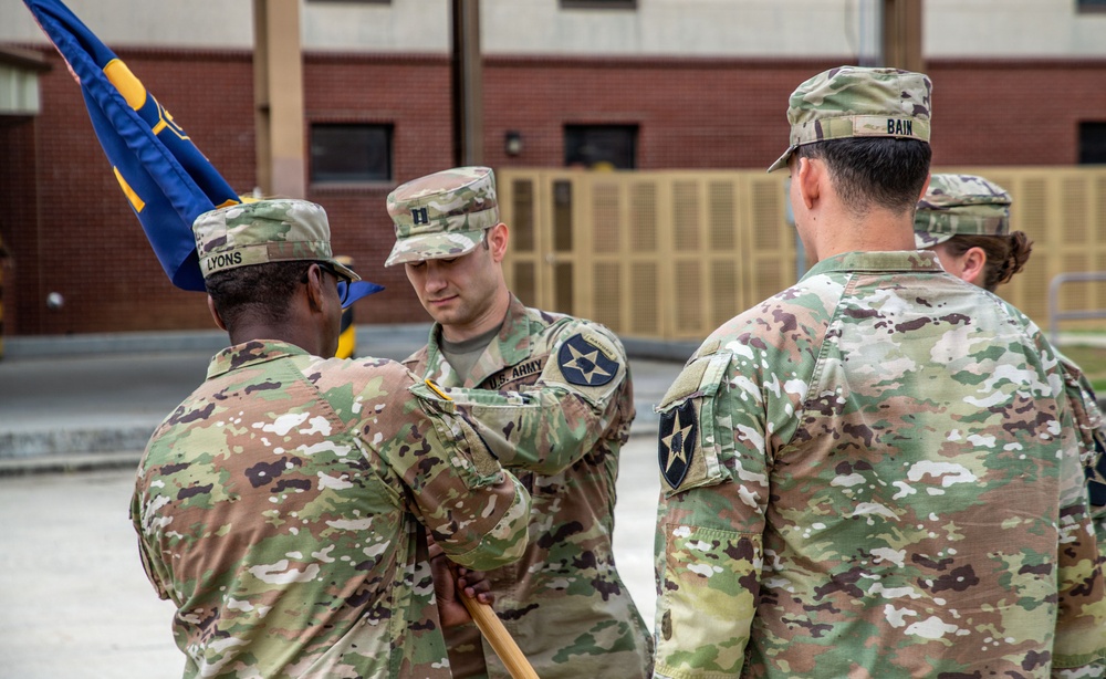 Champion Brigade’s 501st CBRNE Co. (TE) Changes Command